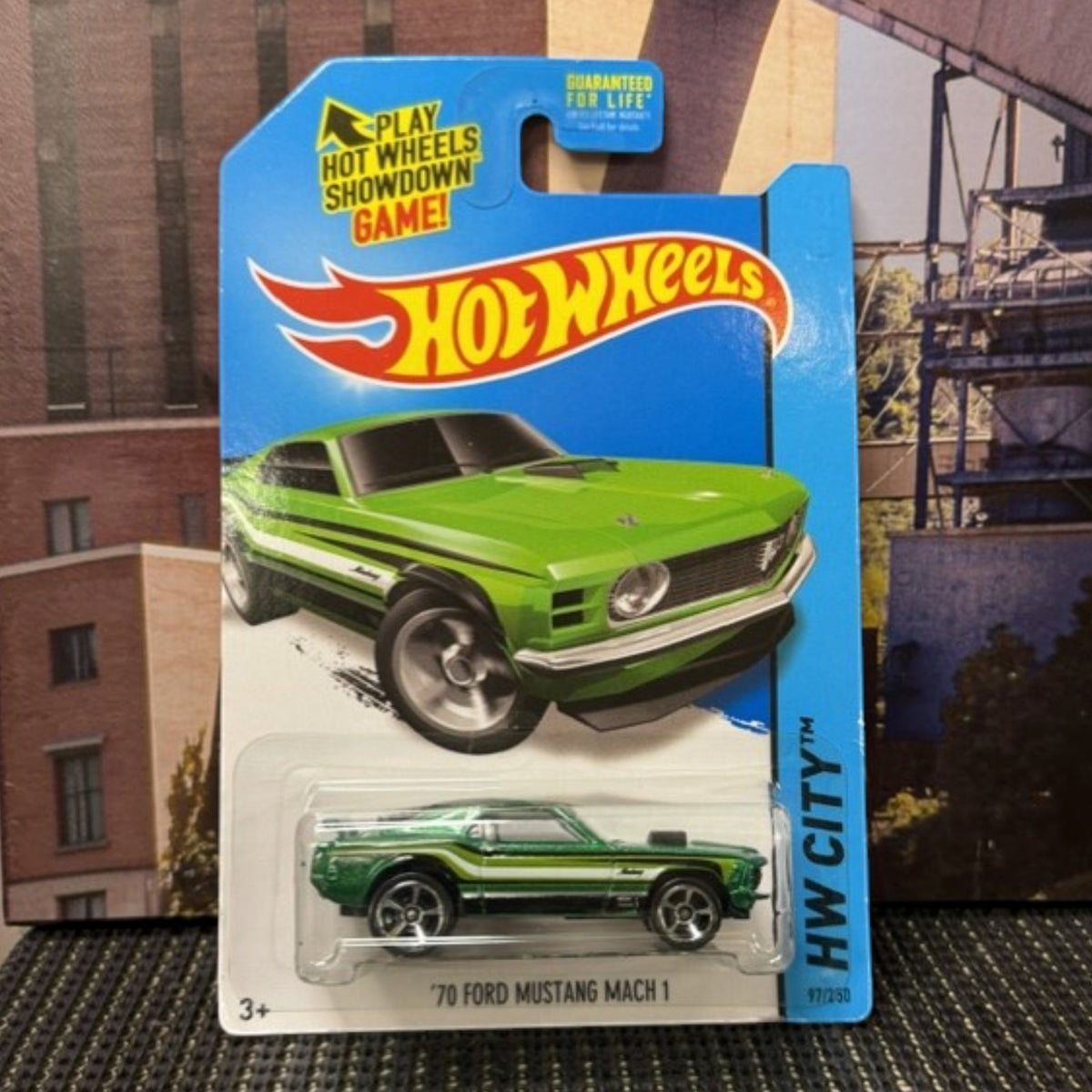 #1564 Hot Wheels '70 Ford Mustang Mach 1 – HW City – #77/250