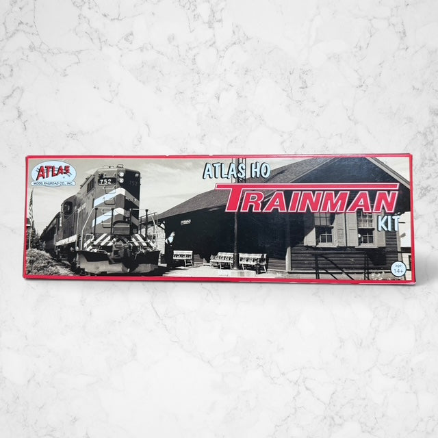 #1475 Atlas Trainman HO Clinchfield CRR #5488 1937 AAR 40' Box Car Kit