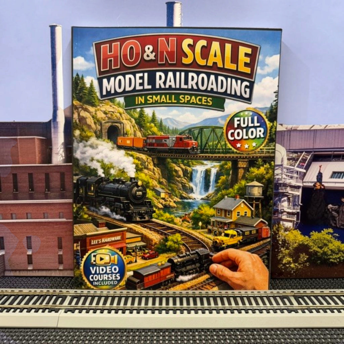 #1615 HO & N Scale Model Railroading in Small Spaces