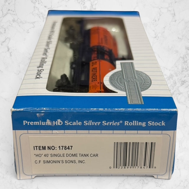 #1484 Bachmann 17847 HO C.F. Simonin’s Sons 40' Tank Car SHPX 20000