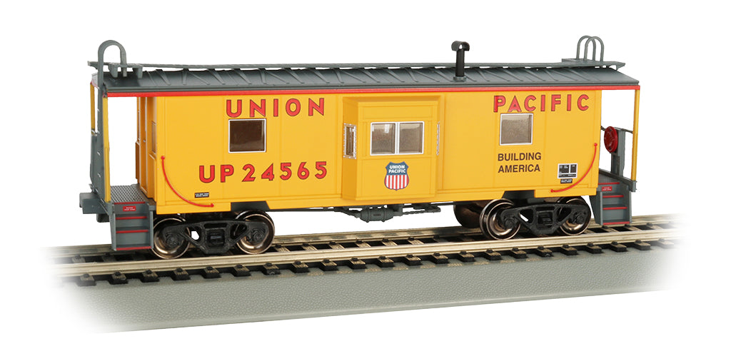 BAC73205 (HO) Bay Window Caboose Union Pacific #24565 w/ Roof Walk – (NIB)