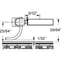 Kadee #148 HO Scale Magne-Matic Whisker Couplers