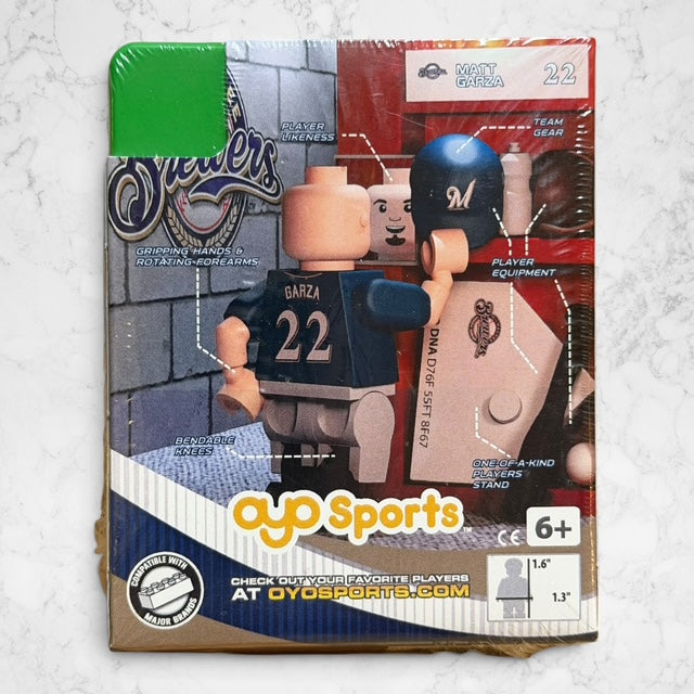 #1440 OYO Sports Matt Garza #22 Milwaukee Brewers MLB Gen 4 Series 2 NIB Sealed