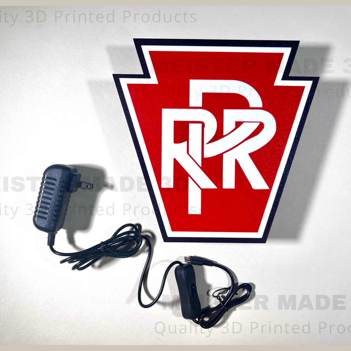 Custom LED Lighted Railroad Signs – MeisterMade3D