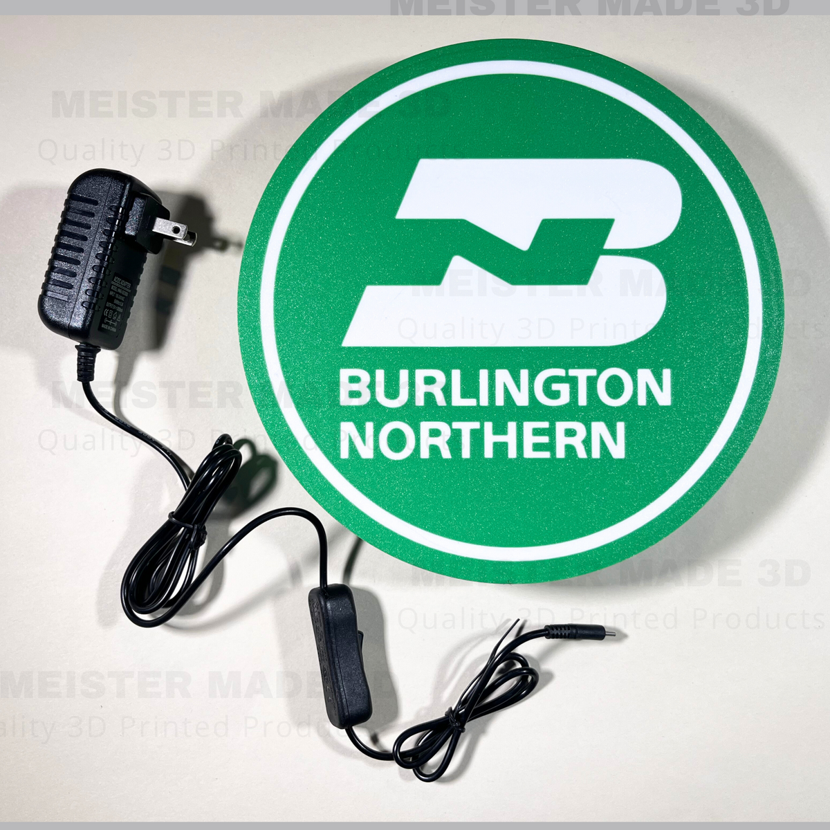 Custom LED Lighted Railroad Signs – MeisterMade3D