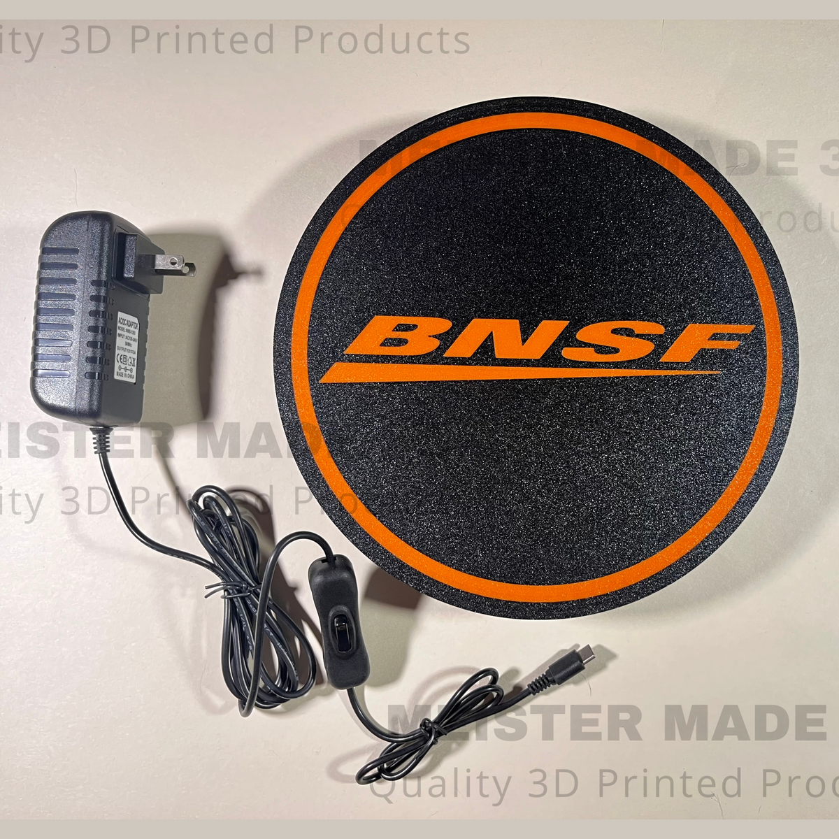 Custom LED Lighted Railroad Signs – MeisterMade3D