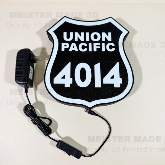 Custom LED Lighted Railroad Signs – MeisterMade3D