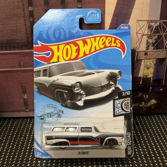 #1562 Hot Wheels 8 Crate – Rod Squad 7/10 – #74/250