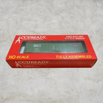 #1458 Accurail Accuready HO 95120 Burlington Route RBBX 79536 50' Plug Door Boxcar