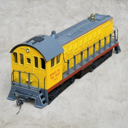 #1447 AHM 5010F HO Union Pacific ALCO 1000 HP Switcher #2452 Vintage Boxed