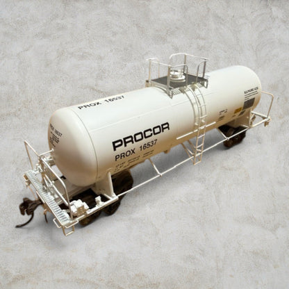 #1341 Athearn Genesis HO Scale Procor UTC 13K Acid Tank Car PROX 16537 – ATHG25644