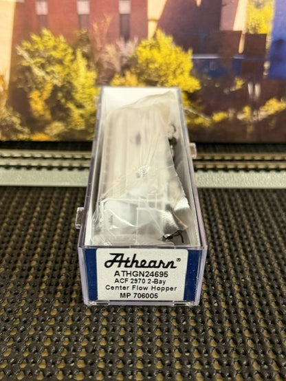 #1516 Athearn ATHGN24695 N Scale ACF 2970 2-Bay Center Flow Hopper – Missouri Pacific MP #706005 – NIB