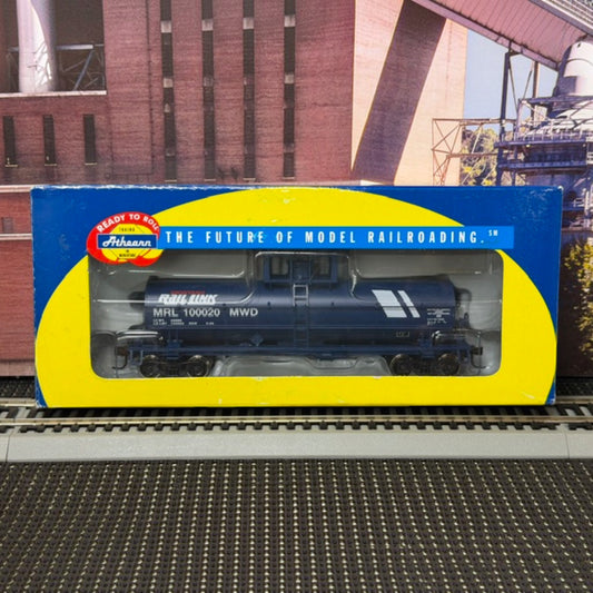 #1551 Athearn HO Scale Montana Rail Link MRL #100020 Chemical Tank Car – Model 72920