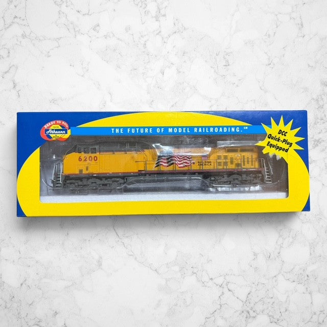 #1356 Athearn HO Scale Union Pacific AC4400CW #6200 "Building America" DCC Quick-Plug Equipped Locomotive – RTR Item #79821