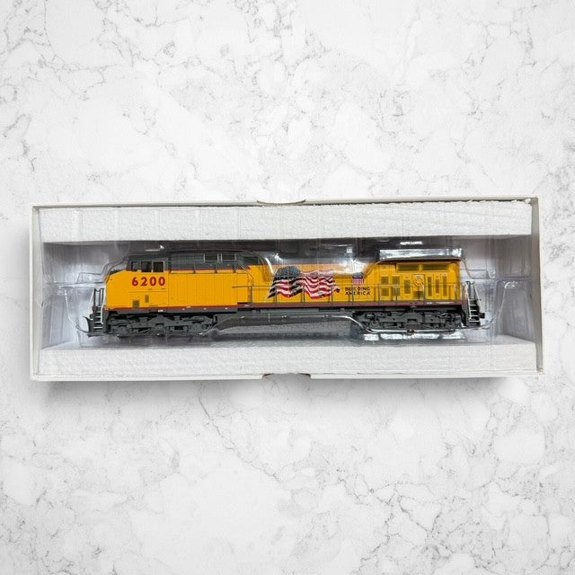 #1356 Athearn HO Scale Union Pacific AC4400CW #6200 "Building America" DCC Quick-Plug Equipped Locomotive – RTR Item #79821
