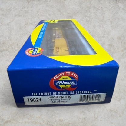 #1356 Athearn HO Scale Union Pacific AC4400CW #6200 "Building America" DCC Quick-Plug Equipped Locomotive – RTR Item #79821