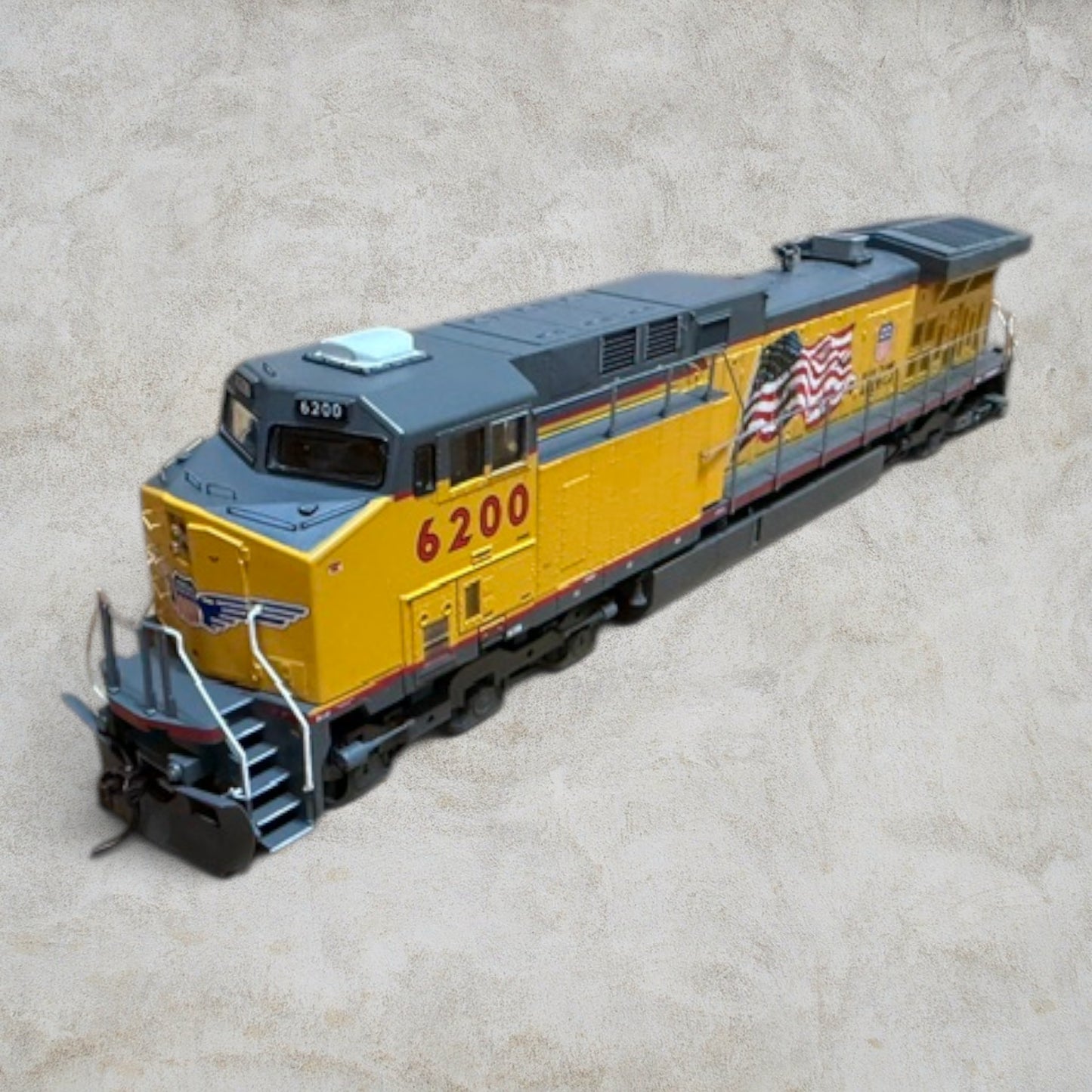 #1356 Athearn HO Scale Union Pacific AC4400CW #6200 "Building America" DCC Quick-Plug Equipped Locomotive – RTR Item #79821