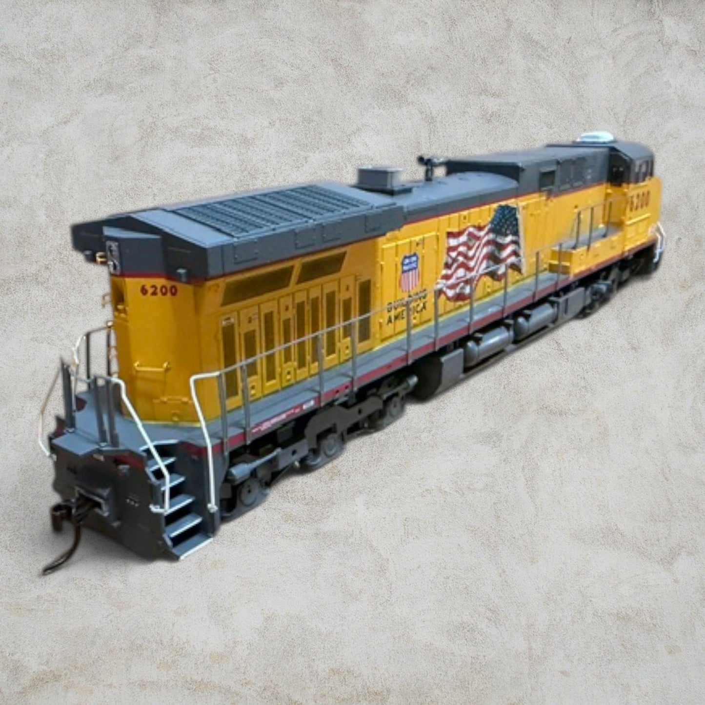 #1356 Athearn HO Scale Union Pacific AC4400CW #6200 "Building America" DCC Quick-Plug Equipped Locomotive – RTR Item #79821