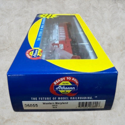 #1339 Athearn RTR HO Scale Western Maryland GP35 Diesel Locomotive #3576 DCC Quick Plug Equipped – Item #96055