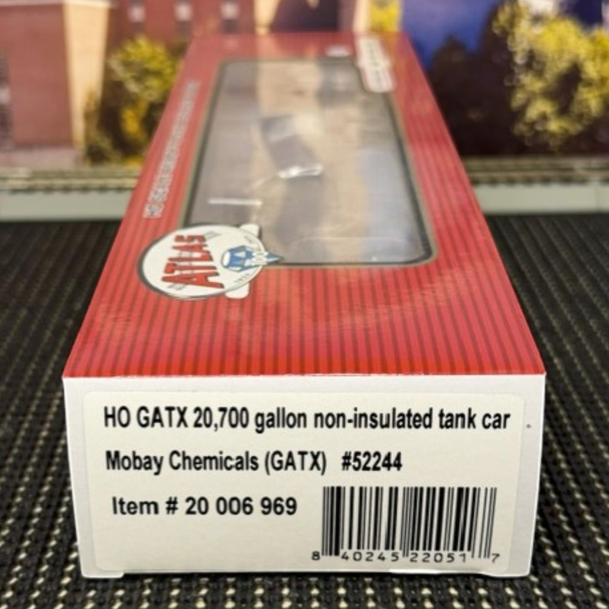ATL20006969 Atlas Master HO Scale Mobay Chemicals GATX 20,700-Gallon Tank Car #52244