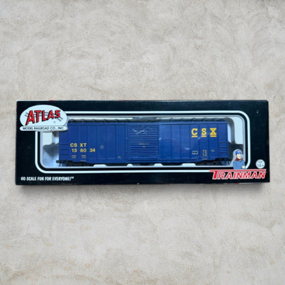 #1362 Atlas Trainman HO Scale CSXT 50'6" ACF Box Car #136034 – Item #20 001 102 – New in Box