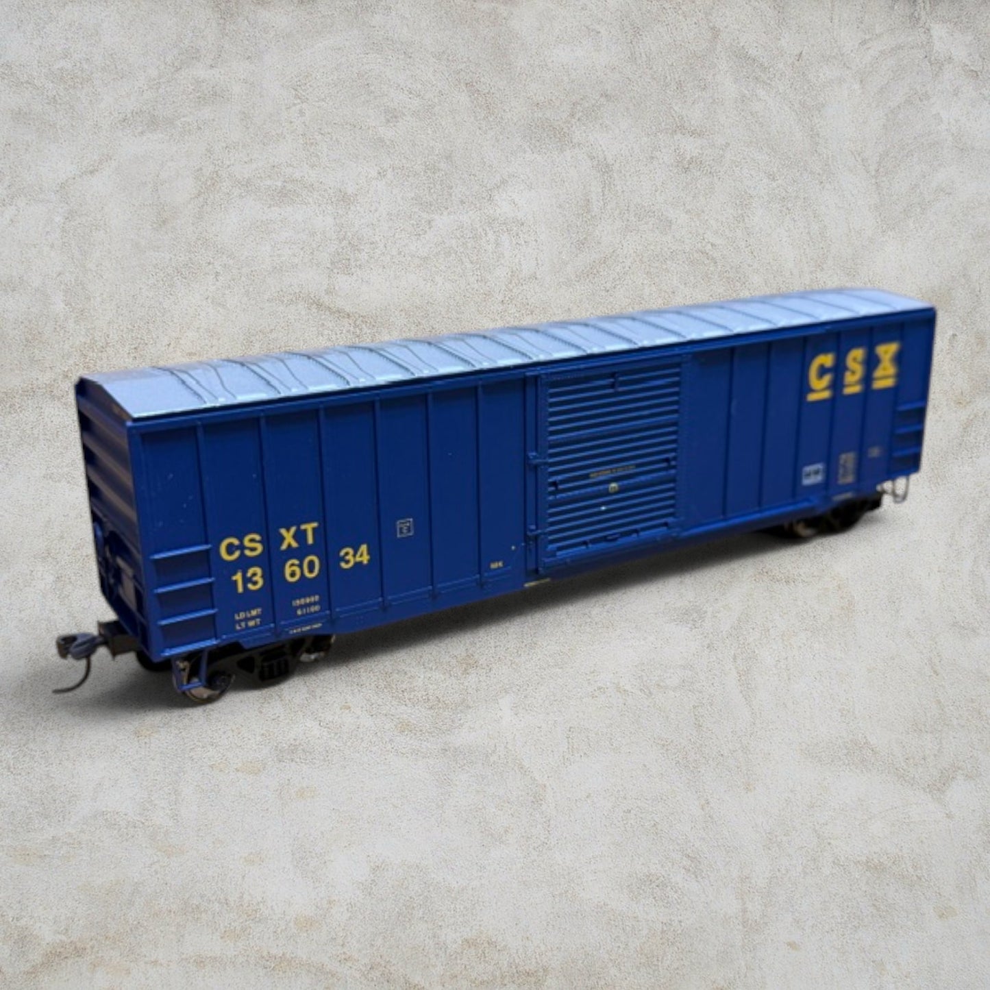 #1362 Atlas Trainman HO Scale CSXT 50'6" ACF Box Car #136034 – Item #20 001 102 – New in Box