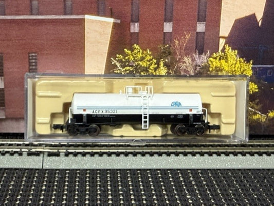 #1534 Atlas 34831 N Scale Omya Kaolin Tank Car ACFX 95321 NOS