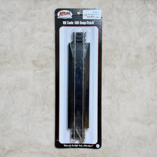Atlas #844 HO Scale Code 100 Snap-Track® Rerailer – Nickel Silver Track Section – New in Package