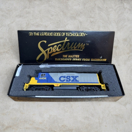#1326 Bachmann Spectrum HO Scale EMD GP35 Diesel Locomotive – CSX #4404 – DC Standard – Item #11514