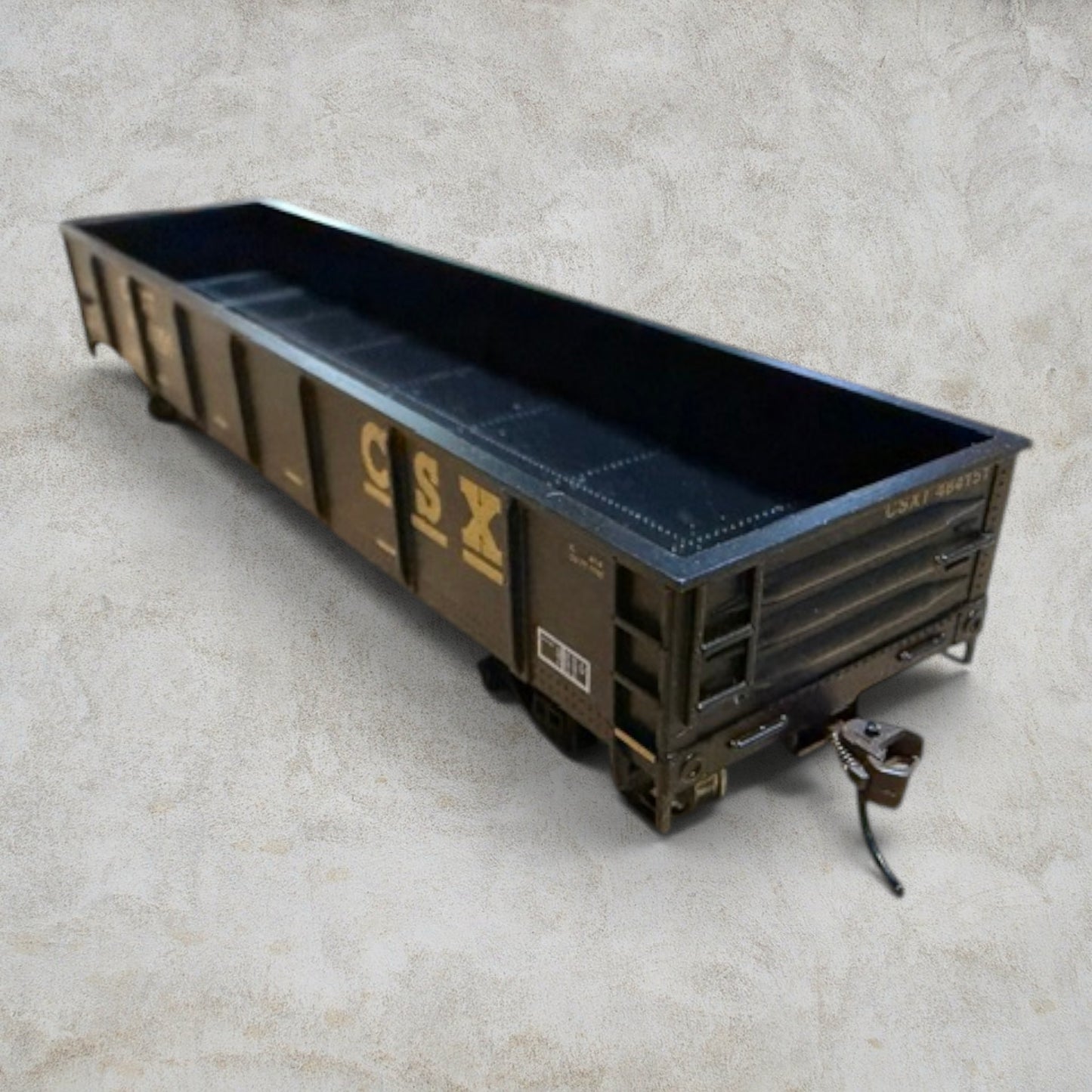 #1342 Bachmann Silver Series HO Scale 40' Gondola – CSX #484151 – Item No. 17224