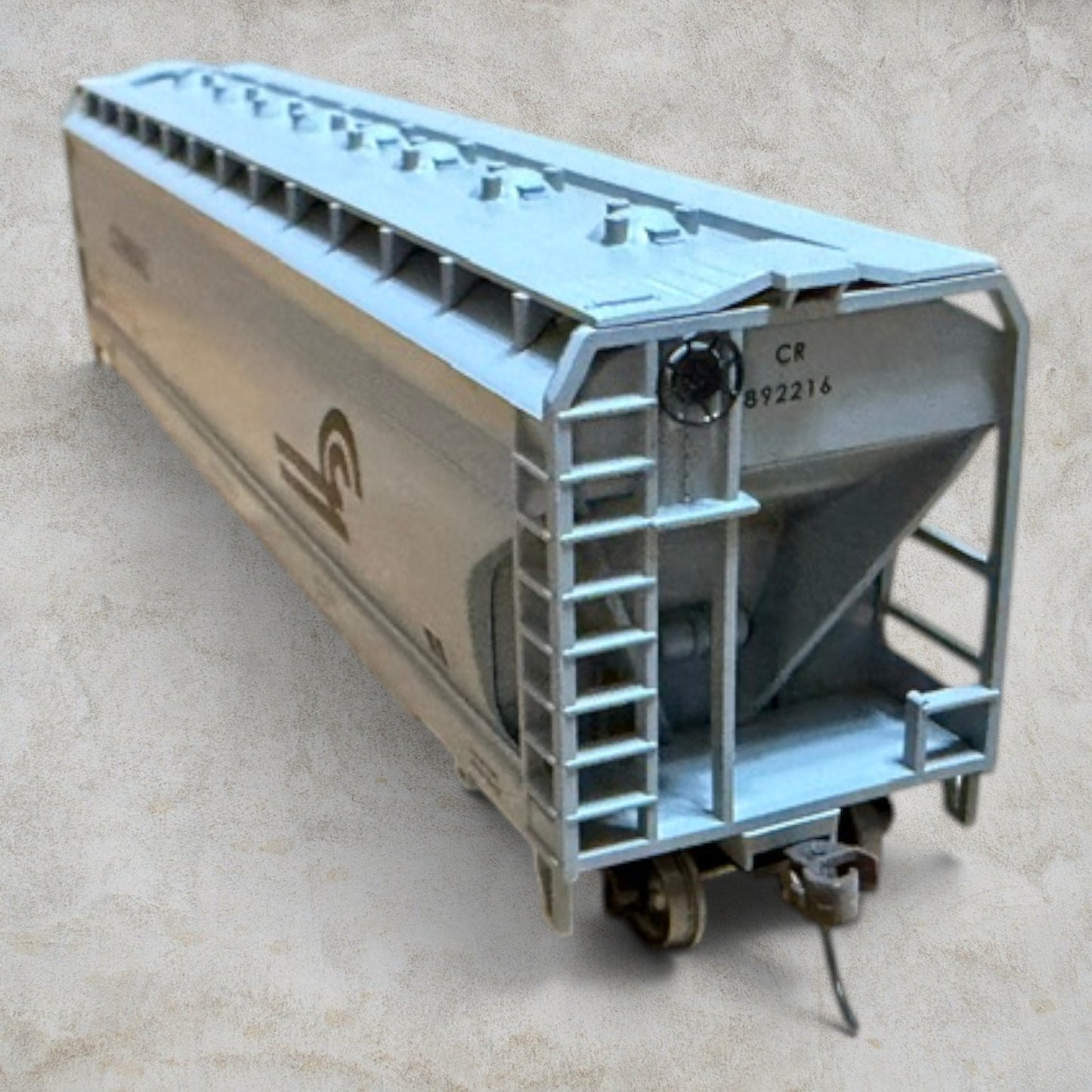 #1364 Bachmann Silver Series HO Scale Conrail 56' ACF Center-Flow Hopper #892216 – Item #17506 – NIB