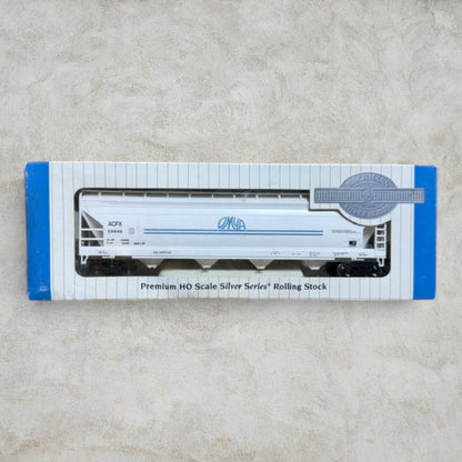 #1365 Bachmann Silver Series HO Scale OMYA 56' ACF Center-Flow Hopper ACFX #59846 – Item #17546 – NIB