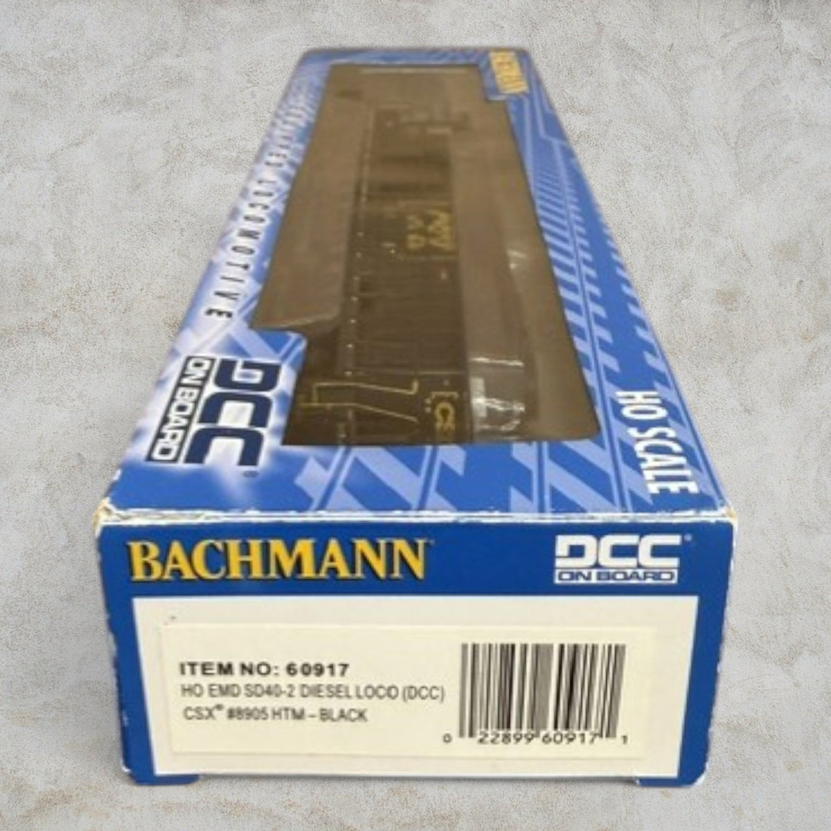 #1448 Bachmann 60917 HO CSX EMD SD40-2 #8905 DCC Equipped Diesel Locomotive