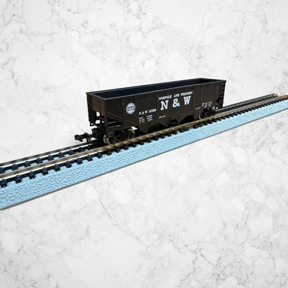 #1336 Bachmann Silver Series Item #73392 N Scale 40' Quad Hopper – Norfolk & Western #12988 – Ready-to-Run