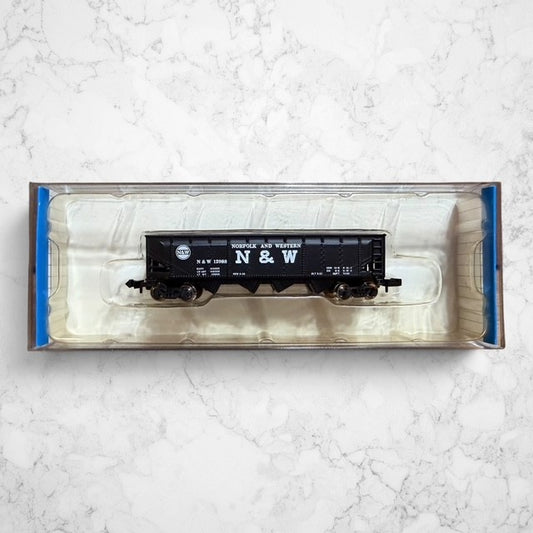 #1336 Bachmann Silver Series Item #73392 N Scale 40' Quad Hopper – Norfolk & Western #12988 – Ready-to-Run