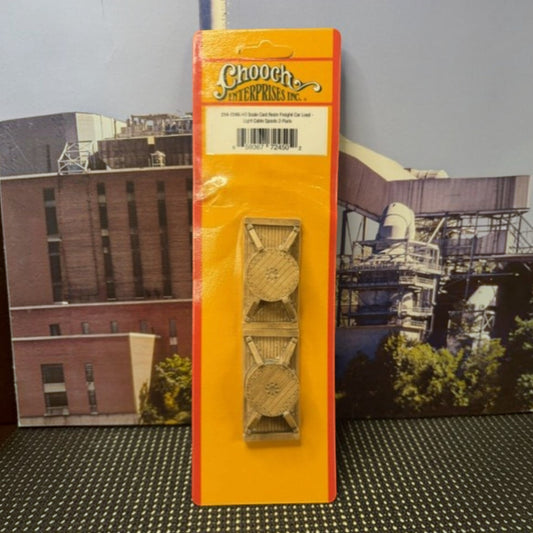 #1570 Chooch Enterprises HO Scale Steel Coil Flat Car Loads – 2-Pack