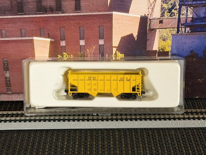 #1521 Con-Cor N Scale Ford Motor Company 2-Bay Open Hopper – FRDX #2342 – Yellow – Original Box