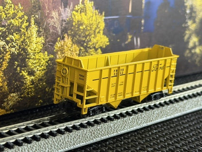 #1521 Con-Cor N Scale Ford Motor Company 2-Bay Open Hopper – FRDX #2342 – Yellow – Original Box