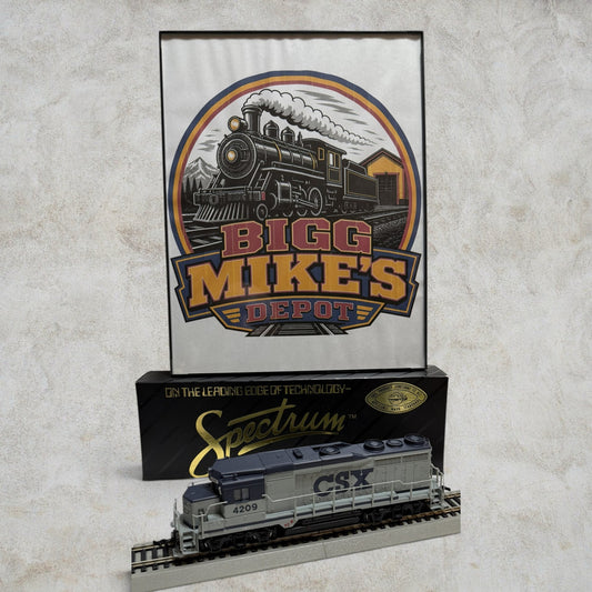 #1240 Bachmann Spectrum HO Scale GP30 Diesel Locomotive – CSX #4209