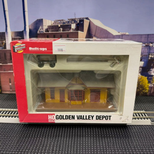 #1614 HO Scale Golden Valley Depot – Built-Ups Series #1110