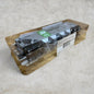 #1292 Menards O Gauge Burlington Northern Covered Hopper Car BN 13720 – Silver – Ready to Run – Original Clamshell