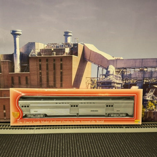 #1575 IHC 47810 HO Scale Chicago Burlington & Quincy (CB&Q) Corrugated-Side Baggage Car