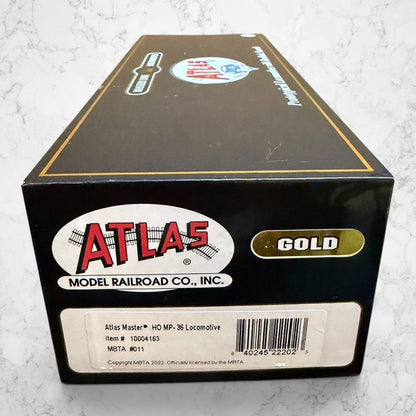 #1372 Atlas Master Gold HO Scale MBTA MP36PH-3C #011 – Item #10004163
