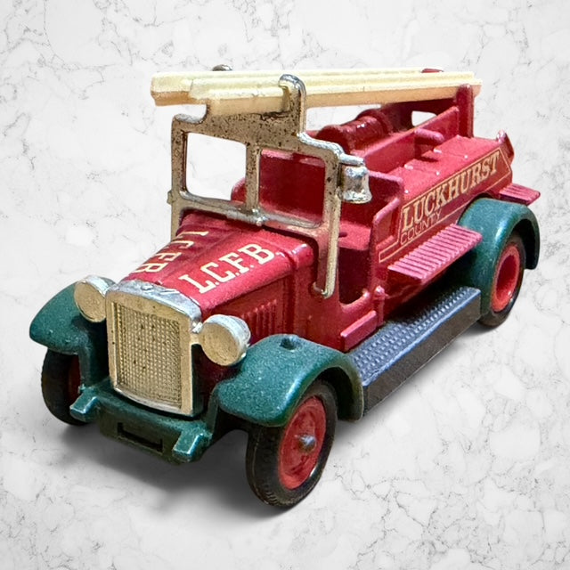 #1378 Lledo Days Gone Luckhurst County Fire Brigade Ladder Truck – Vintage Diecast