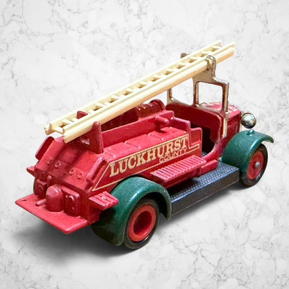#1378 Lledo Days Gone Luckhurst County Fire Brigade Ladder Truck – Vintage Diecast