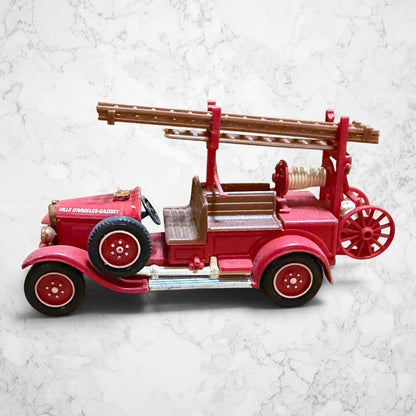 #1379 Solido 1930 Citroën C4F Fire Engine – Ville d’Angeles-Gazost – Vintage Diecast