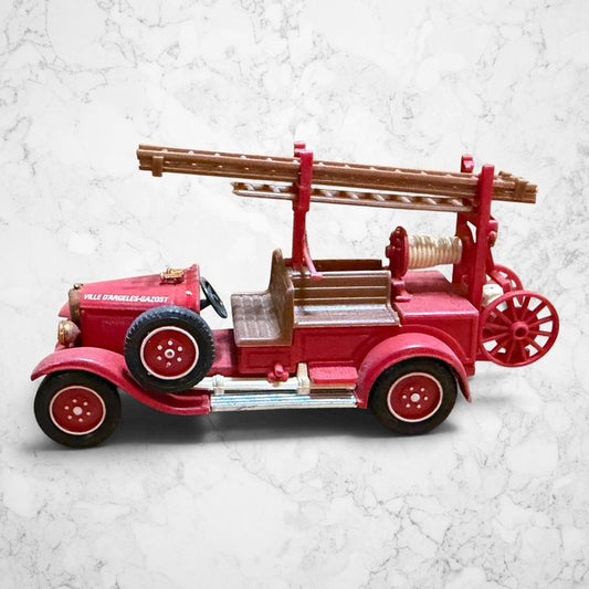 #1379 Solido 1930 Citroën C4F Fire Engine – Ville d’Angeles-Gazost – Vintage Diecast