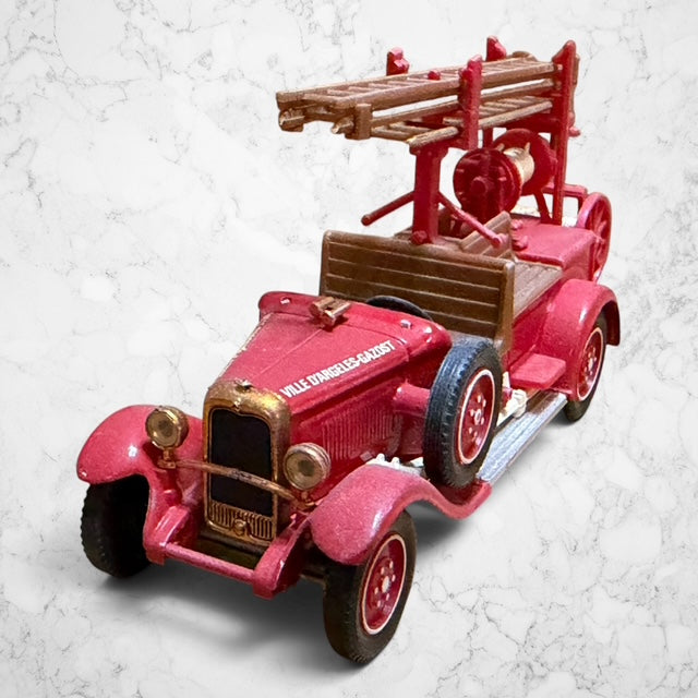 #1379 Solido 1930 Citroën C4F Fire Engine – Ville d’Angeles-Gazost – Vintage Diecast
