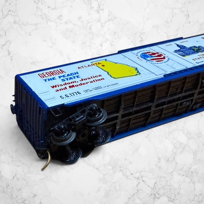 #1377 Kadee N Scale Bicentennial 50' Boxcar – Georgia “The Peach State” – C.G. 1776 – No. 38040