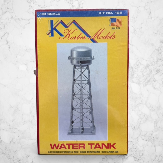 #1386 Korber Models #126 HO Scale Water Tank – 86' Ellipsoidal Tank Kit